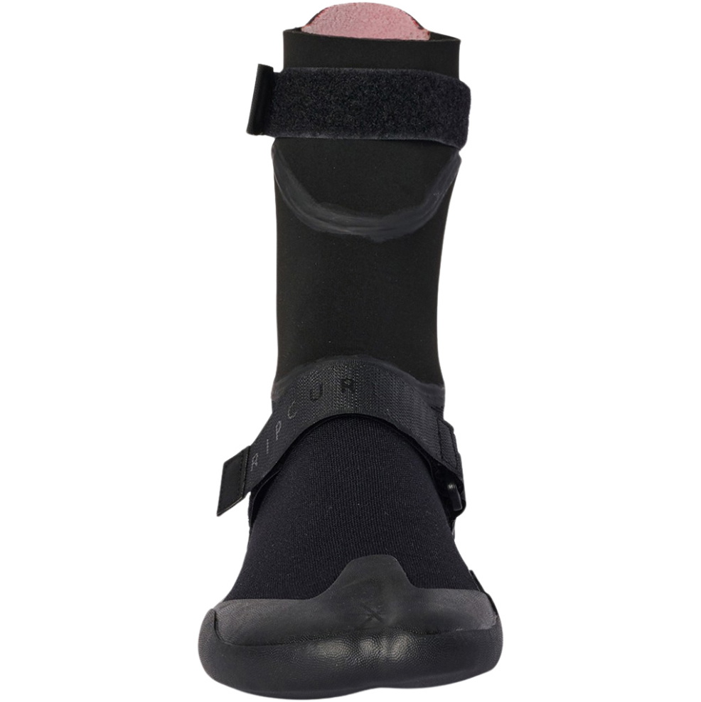 2026 Rip Curl Flashbomb 3mm Botte Néoprène 116msa à Bout Fendu - Noir